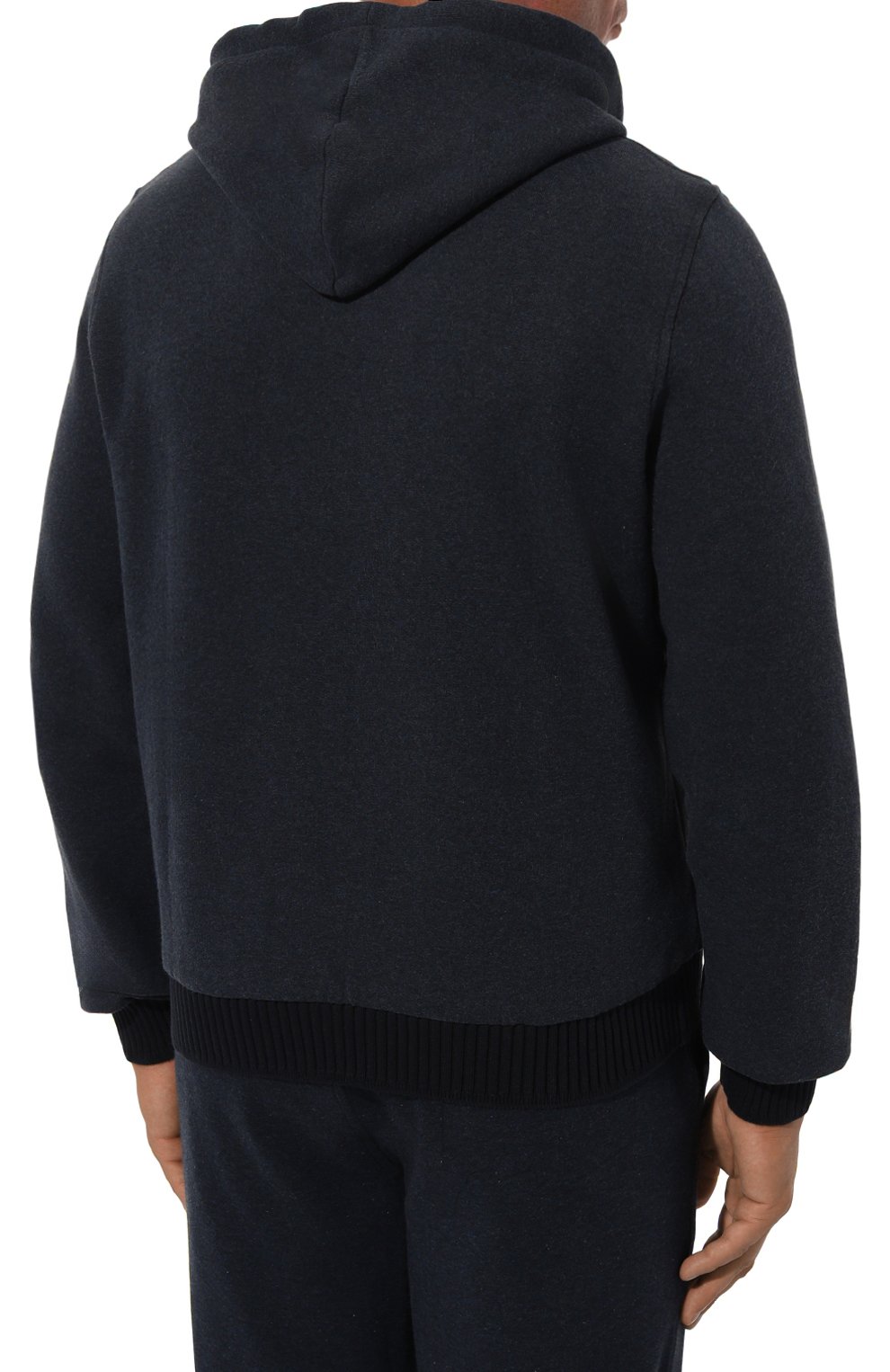 Толстовка из хлопка и кашемира CAPOBIANCO, арт. 17M404.FW00./60, фото 4