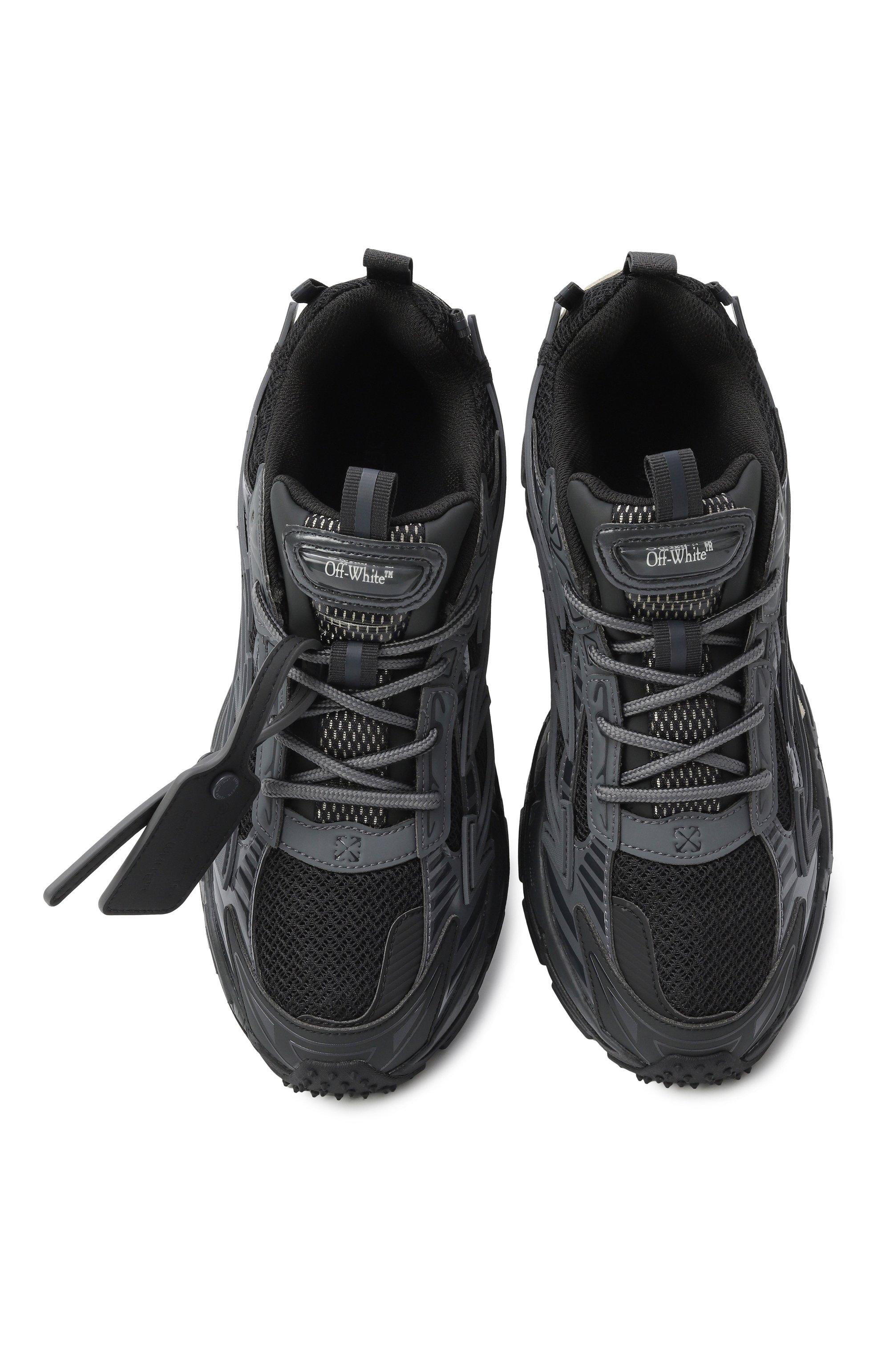 Комбинированные кроссовки be right back OFF-WHITE, арт. 0WIA289C99FAB001, фото 6