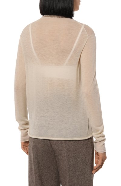 Шерстяная водолазка FREEAGE кремового цвета по цене 20200 руб., арт. W25.SW685.2000.101, фото 4 Шерстяная водолазка FREEAGE, арт. W25.SW685.2000.101, фото 4