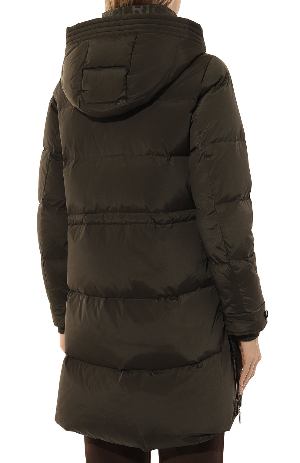 Пуховик WOOLRICH хаки цвета по цене 107500 руб., арт. CFWWOU0697FRUT1148, фото 4 Пуховик WOOLRICH, арт. CFWWOU0697FRUT1148, фото 4