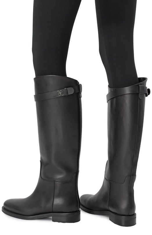 Кожаные сапоги Fabi FD9074/CALF Чёрный  FD9074/CALF Фото 2