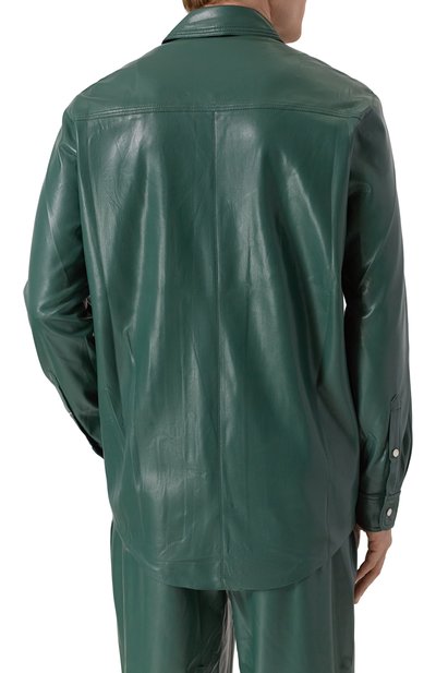 Рубашка из экокожи NANUSHKA, арт. NM25RSTP02267, фото 4