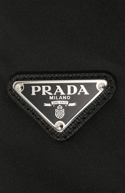 Галстук PRADA черного цвета по цене 32500 руб., арт. UCR77-1WQ8-F0002-202, фото 4 Галстук PRADA, арт. UCR77-1WQ8-F0002-202, фото 4