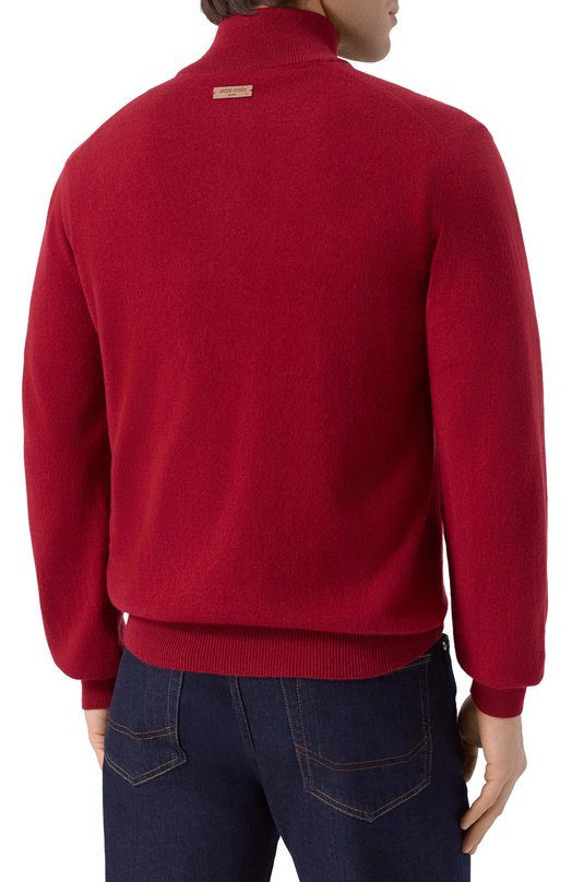 Кашемировый джемпер Jacob Cohen 25I P/JUM_SF003 000 X0012 FL Красный  25I P/JUM_SF003 000 X0012 FL Фото 4