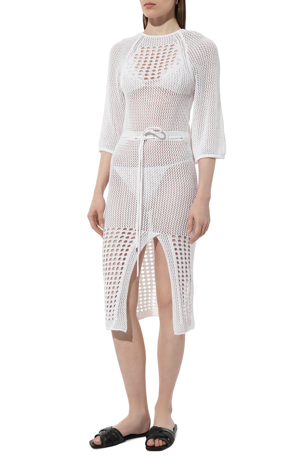 Хлопковое платье MELISSA ODABASH, арт. Brooke CR 24, фото 3