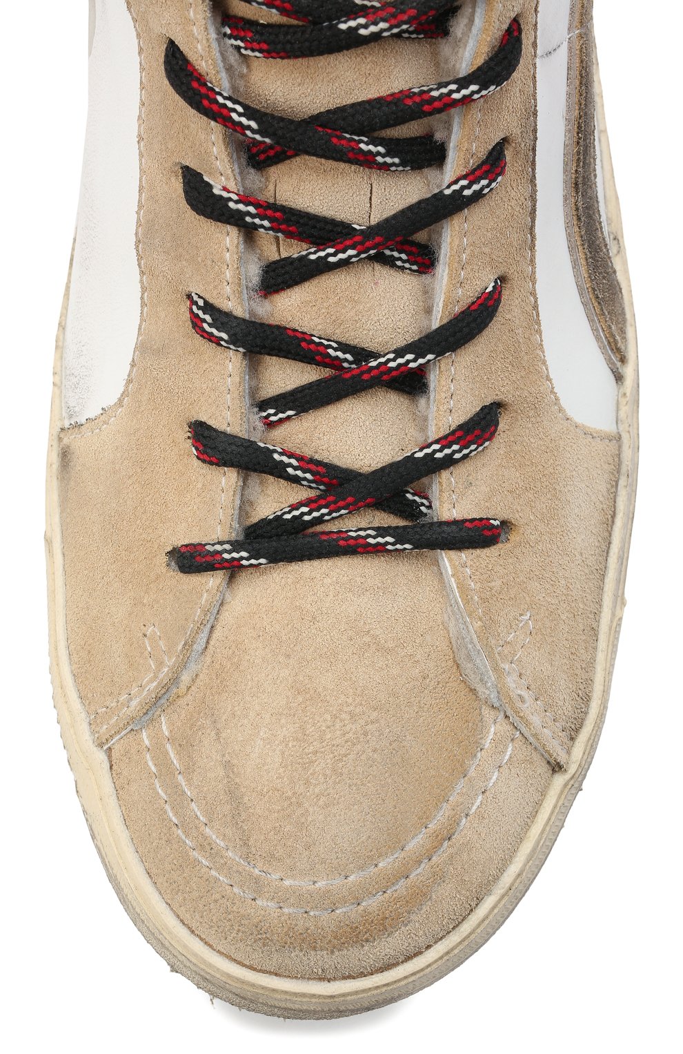 Комбинированные кеды slide GOLDEN GOOSE DELUXE BRAND, арт. GMF00115.F002066, фото 5