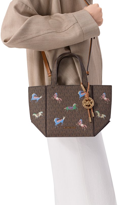 Сумка Jordi MICHAEL Michael Kors 30R6G9JT9U Коричневый  30R6G9JT9U Фото 2