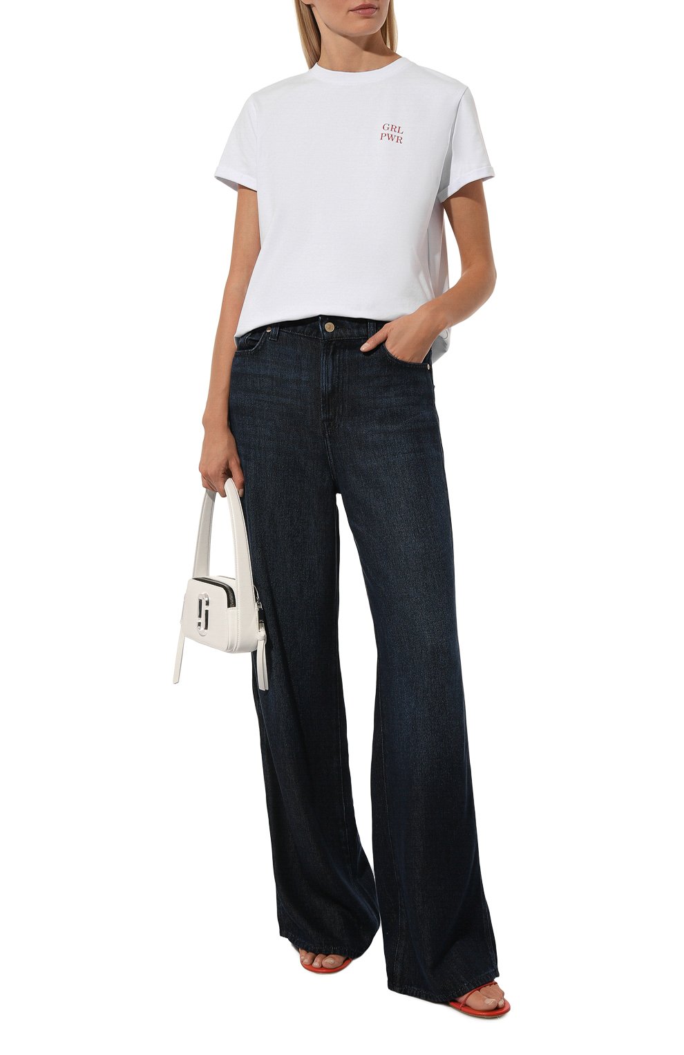 Хлопковая футболка SEVEN LAB белого цвета по цене 8190 руб., арт. CTR1.01.100.257.08104, фото 2 Хлопковая футболка SEVEN LAB, арт. CTR1.01.100.257.08104, фото 2