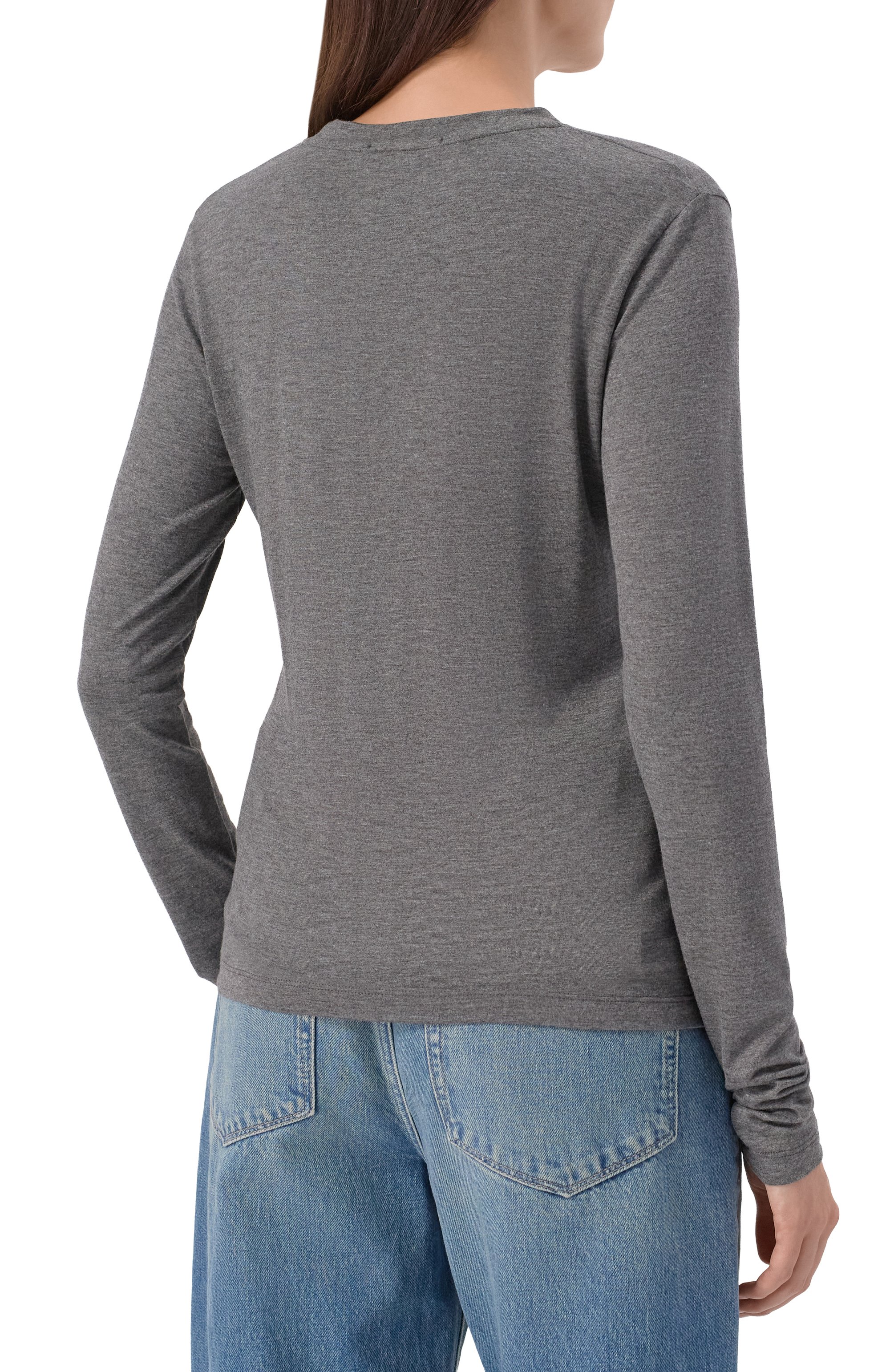 Лонгслив из вискозы HINNOMINATE, арт. HMABW02030, фото 4