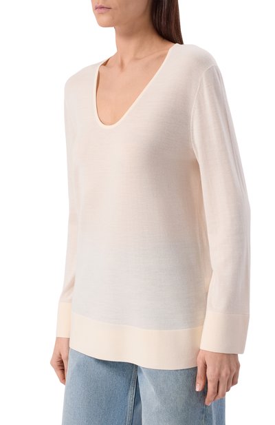 Пуловер из шерсти и шелка 12 STOREEZ, арт. 135839, фото 3