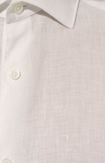 Льняная рубашка ZEGNA, арт. UDX38A7/SRF5, фото 5