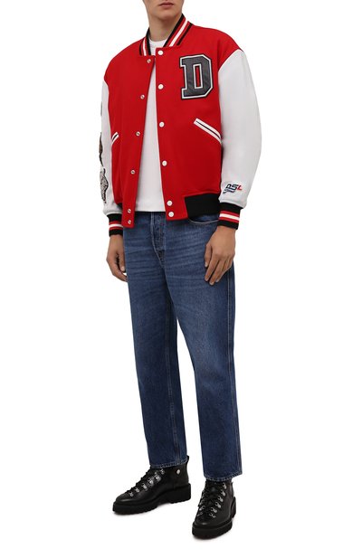 Кожаные ботинки tank DSQUARED2, арт. ABM0081 01501226, фото 2