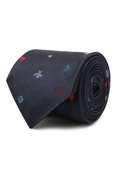 Мужской шелковый галстук GUCCI, арт. 571819/4E002