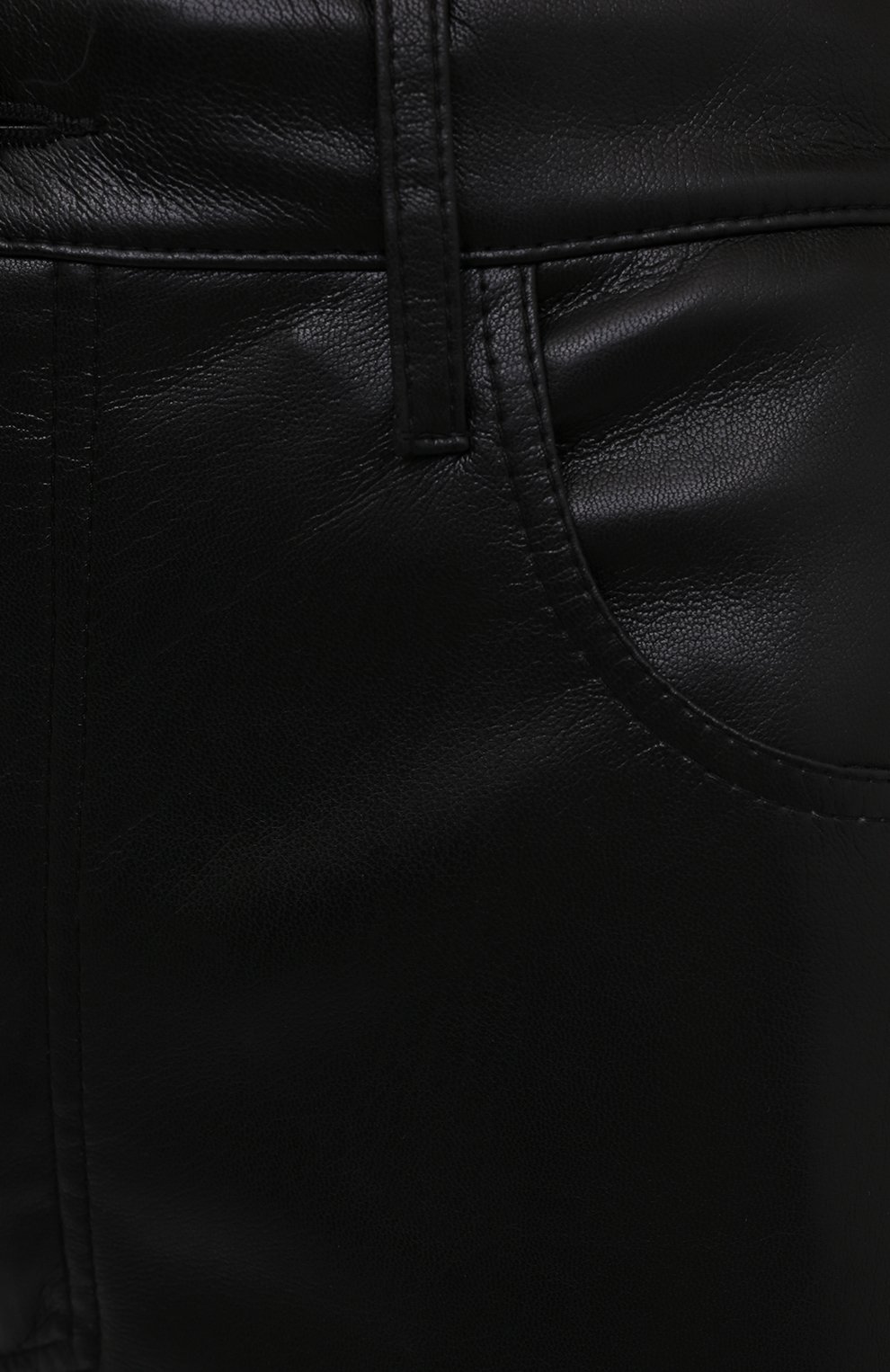 Брюки NANUSHKA черного цвета по цене 52050 руб., арт. RADHA_BLACK_VEGAN LEATHER, фото 5 Брюки NANUSHKA, арт. RADHA_BLACK_VEGAN LEATHER, фото 5