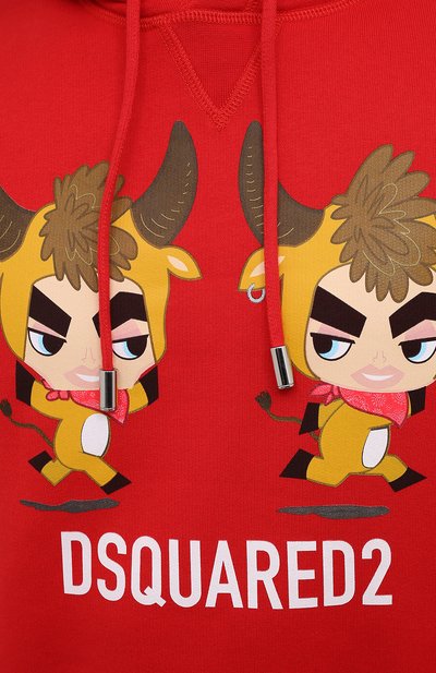 Хлопковое худи DSQUARED2, арт. S74GU0508/S25042, фото 5