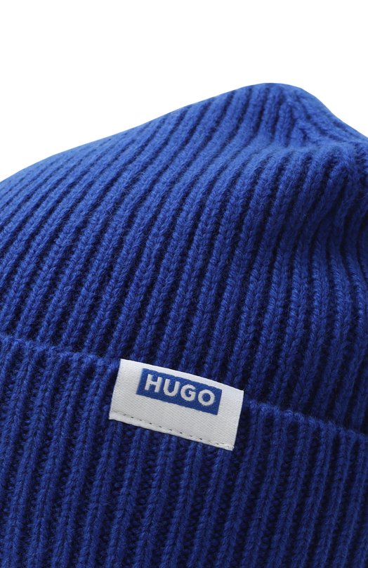 Шапка HUGO Blue 50551371 Синий  50551371 Фото 3