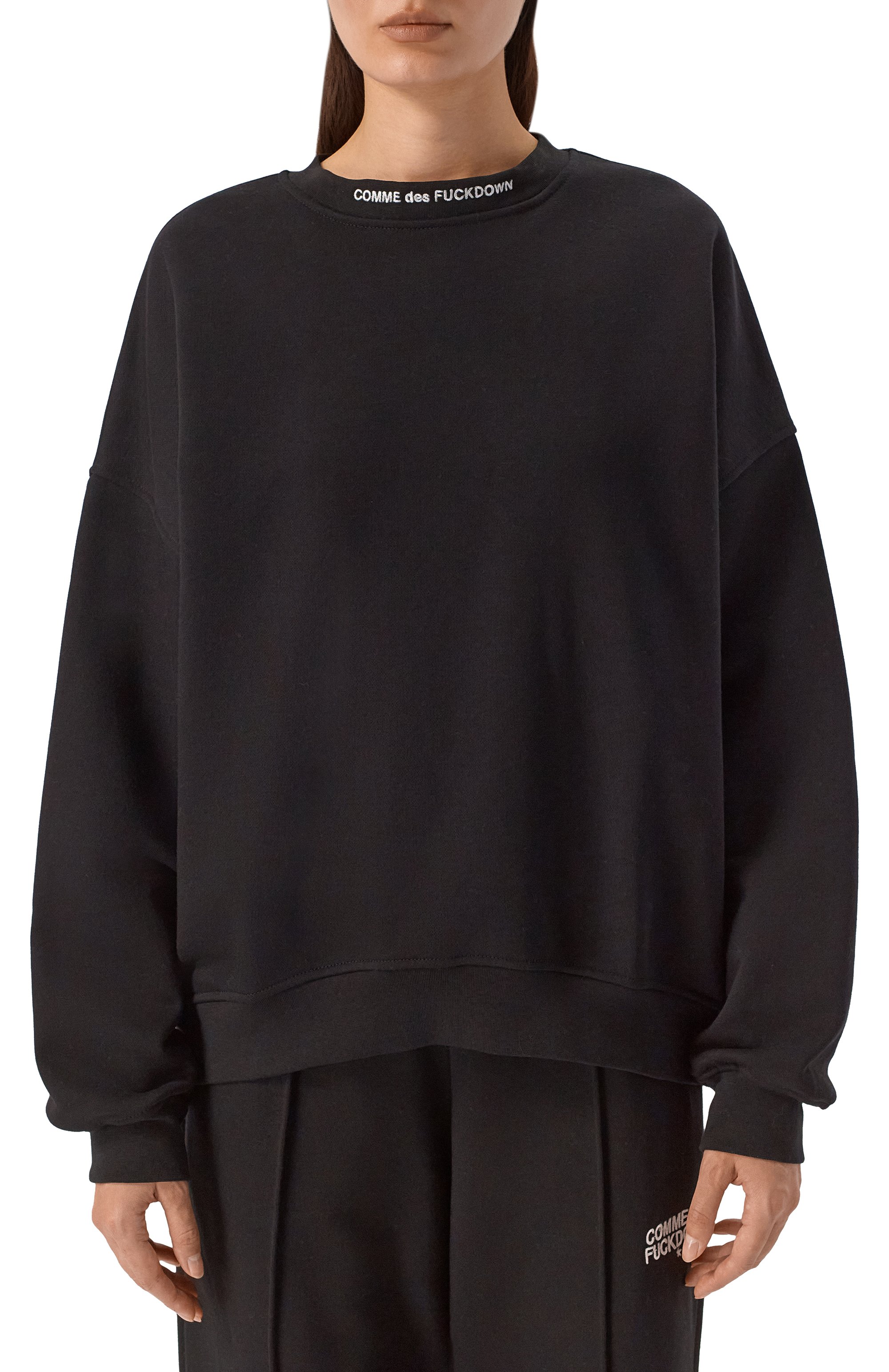 Хлопковый свитшот COMME DES FUCKDOWN, арт. CFABW01370, фото 3