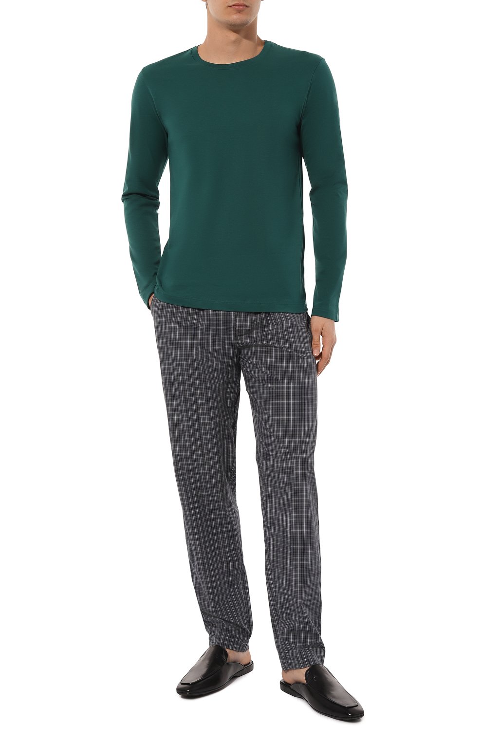 Хлопковые домашние брюки HANRO, арт. 075436, фото 2