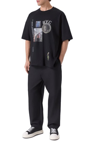 Хлопковая футболка ISABEL BENENATO, арт. UJ12PF25, фото 2