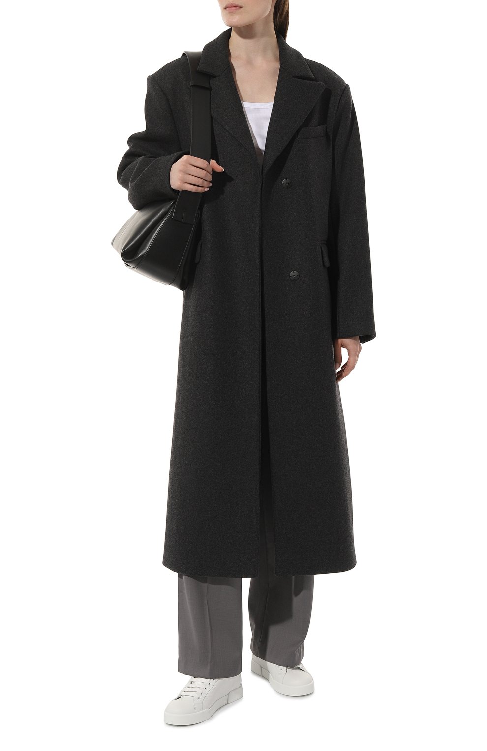 Кожаные кеды portofino DOLCE & GABBANA белого цвета по цене 63300 руб., арт. CK1602/AN298, фото 2 Кожаные кеды portofino DOLCE & GABBANA, арт. CK1602/AN298, фото 2