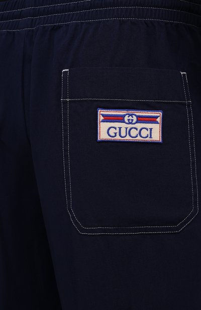 Хлопковые шорты GUCCI, арт. 654900/ZAGVM, фото 5