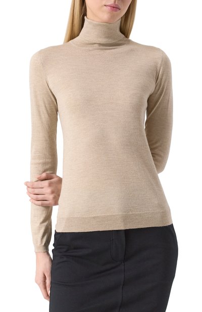 Водолазка из кашемира и шелка BRUNELLO CUCINELLI, арт. M41800063, фото 3