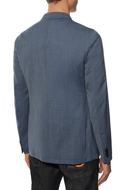 Пиджак из шерсти и шелка ZEGNA, арт. 339506/1DJSS0, фото 4
