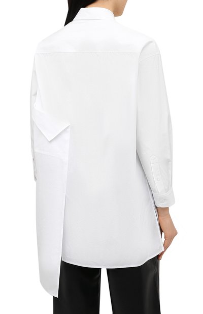 Хлопковая рубашка YOHJI YAMAMOTO, арт. NR-B02-001, фото 4