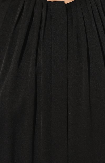 Шелковая блузка BOSS черного цвета по цене 26100 руб., арт. 50490058, фото 5 Шелковая блузка BOSS, арт. 50490058, фото 5