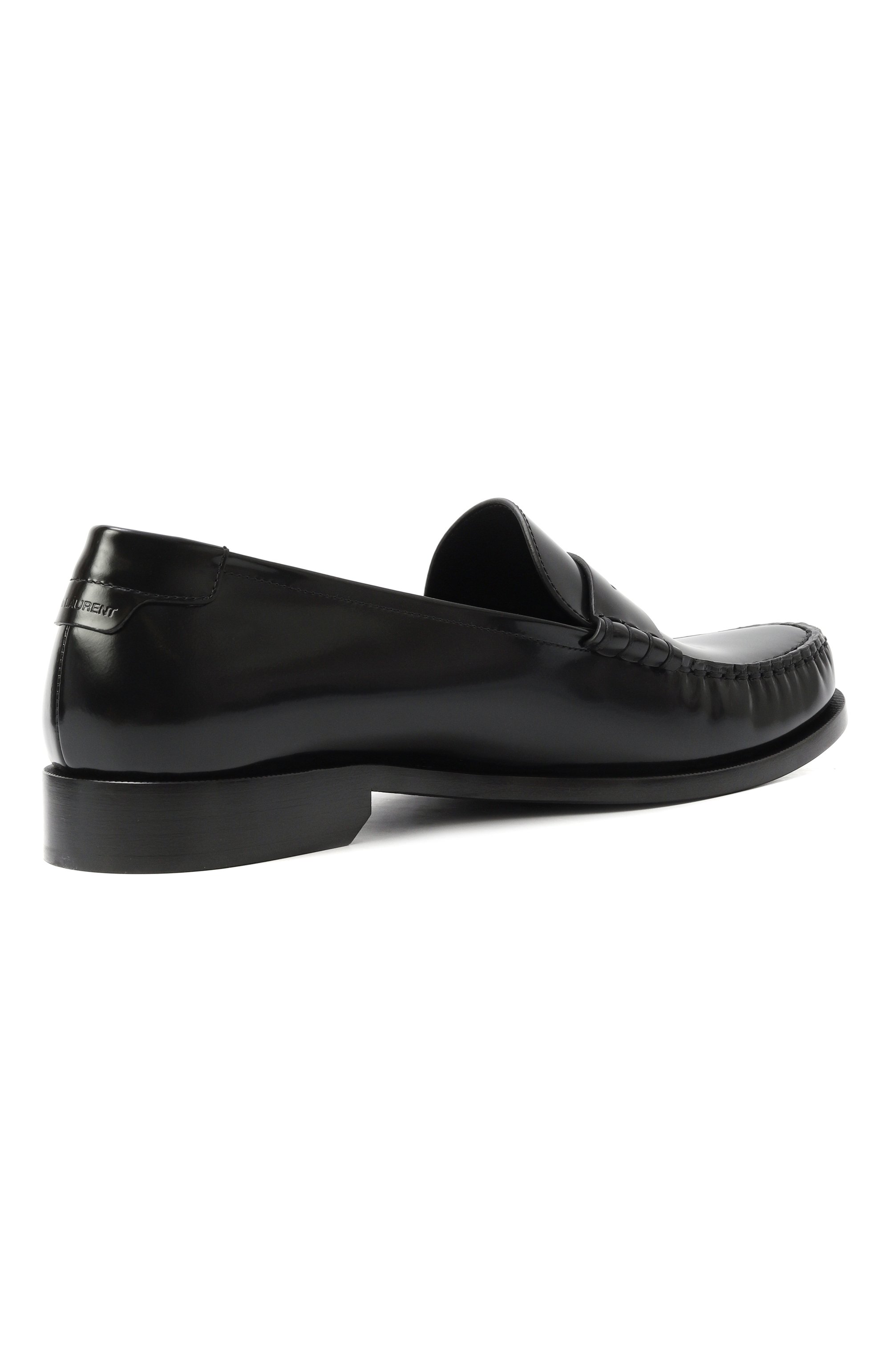 Кожаные пенни-лоферы le loafer SAINT LAURENT, арт. 670231/AAA7R, фото 5