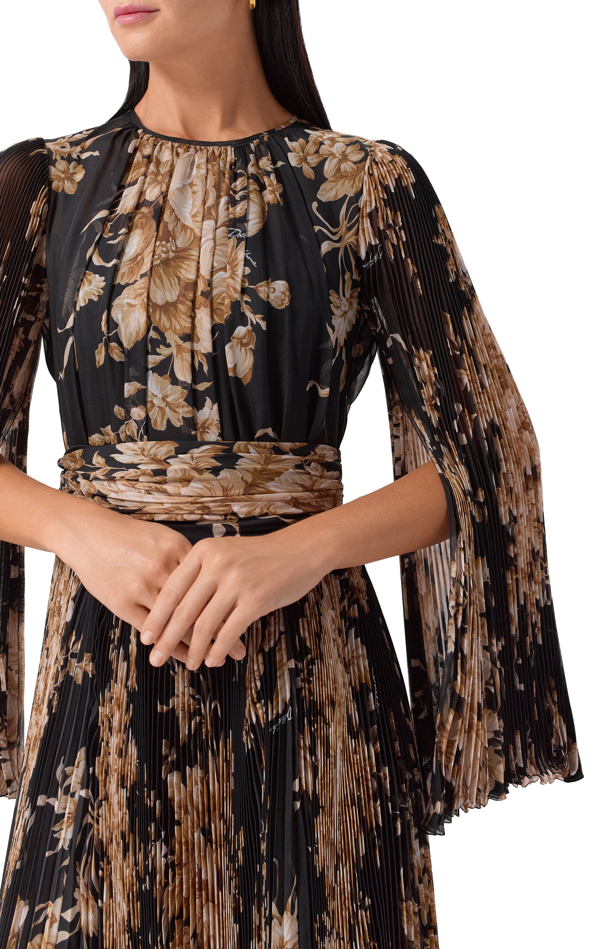 Шелковое платье DOLCE & GABBANA, арт. F6AACT/IS1Z0, фото 4