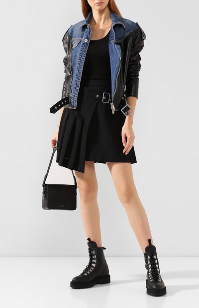 Шерстяная юбка MCQ SWALLOW, арт. 559425/RNA03, фото 2