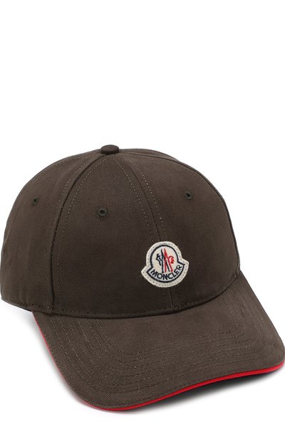 Хлопковая бейсболка с логотипом бренда MONCLER, арт. D1-091-00212-00-0212C, фото 1