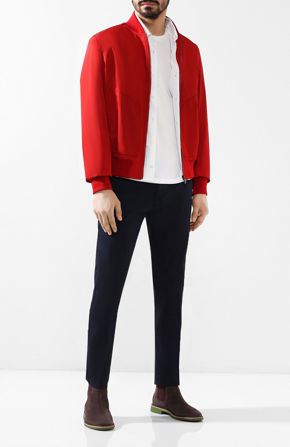 Замшевые челси BOTTEGA VENETA, арт. 548152/VFCA0, фото 2