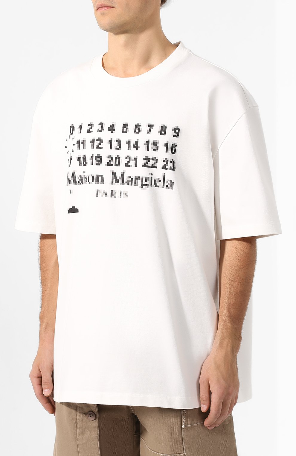 Хлопковая футболка MAISON MARGIELA, арт. S30GC0673/S23548, фото 3