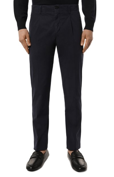 Брюки FEDELI темно-синего цвета по цене 31650 руб., арт. 7UEL0409, фото 3 Брюки FEDELI, арт. 7UEL0409, фото 3
