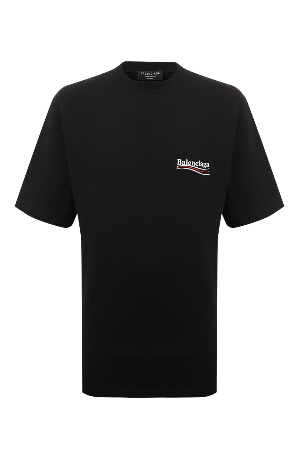 Хлопковая футболка BALENCIAGA, арт. 641675 TKVJ1, фото 1