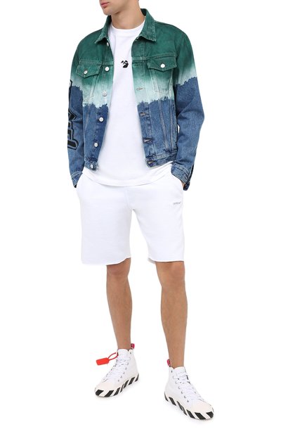 Джинсовая куртка OFF-WHITE, арт. 0MYE054E20DEN0024510, фото 2