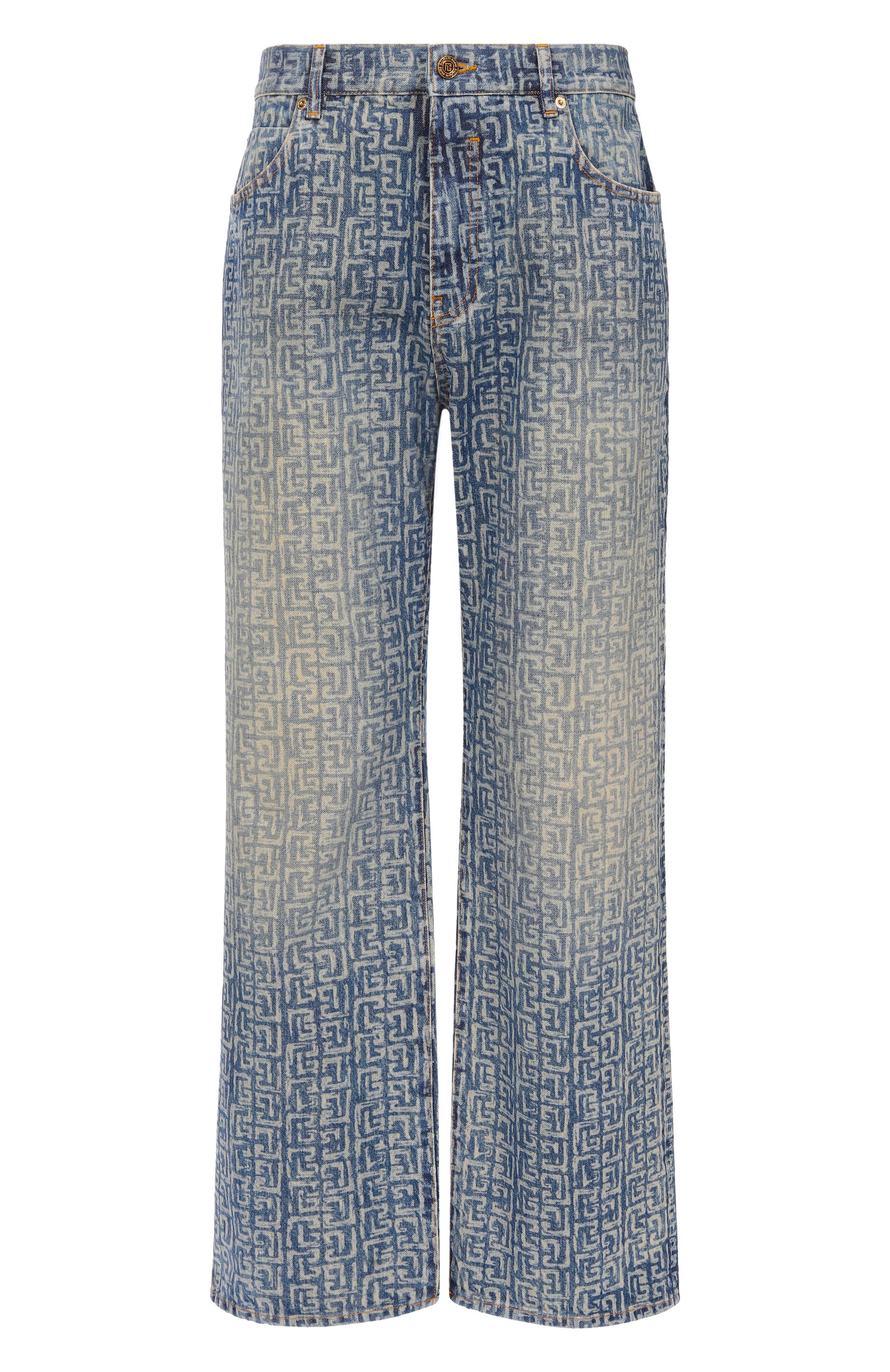 Джинсы loose BALMAIN, арт. GH1ML135/DG12, фото 1