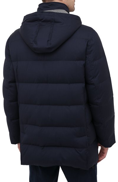 Пуховик BRUNELLO CUCINELLI темно-синего цвета по цене 527000 руб., арт. MN4951763, фото 4 Пуховик BRUNELLO CUCINELLI, арт. MN4951763, фото 4