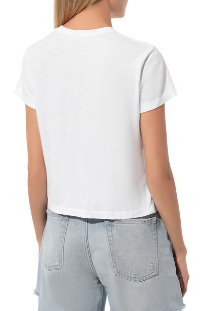 Хлопковая футболка RE/DONE, арт. 024-02WBXT001, фото 4