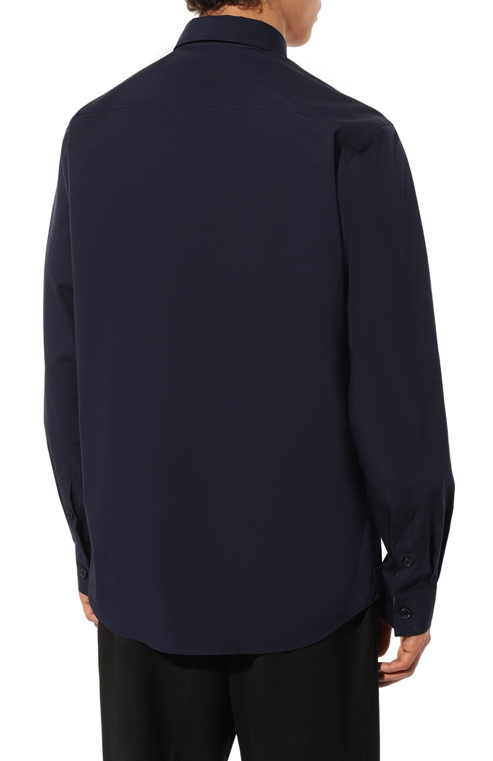 Хлопковая рубашка BURBERRY, арт. 8032306A1222, фото 4