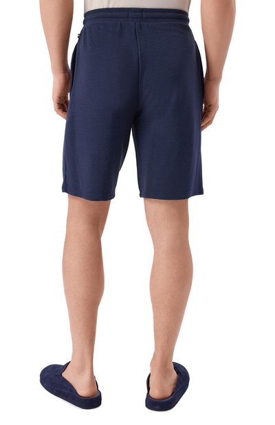 Шорты BOSS темно-синего цвета по цене 7475 руб., арт. 50527391, фото 4 Шорты BOSS, арт. 50527391, фото 4