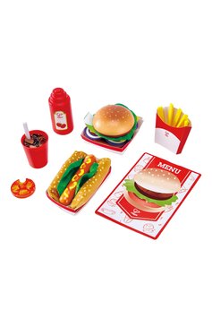 Детского игровой набор fast food HAPE разноцветного цвета, арт. E3160_HP | Фото 1 (Игрушки: Фигурки - дом; Региональные ограничения белый список (Axapta Mercury): Не проставлено; Нос: Не проставлено)