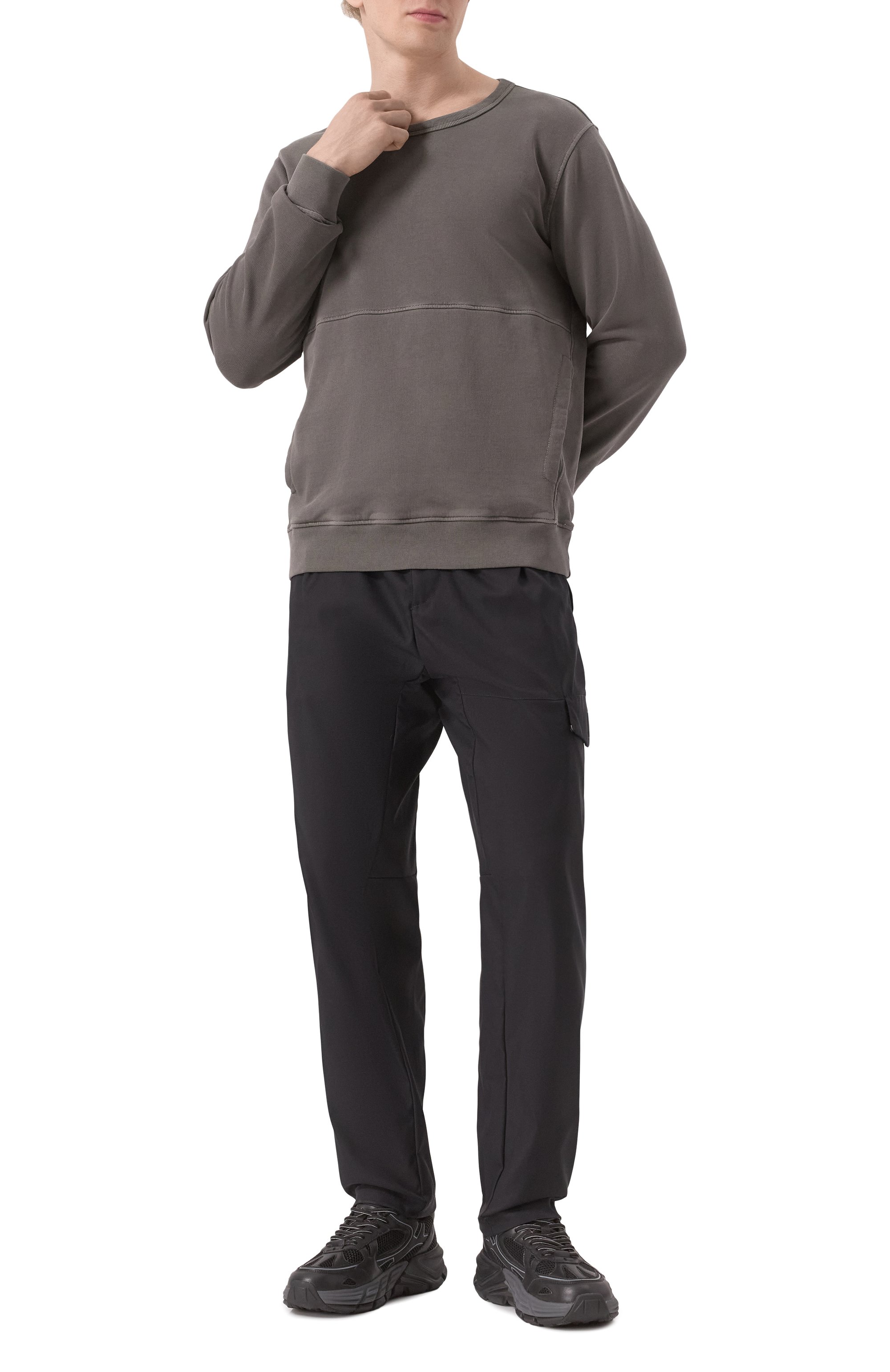 Комбинированные кроссовки icb one ICEBERG черного цвета по цене 21100 руб., арт. IU1706, фото 2 Комбинированные кроссовки icb one ICEBERG, арт. IU1706, фото 2