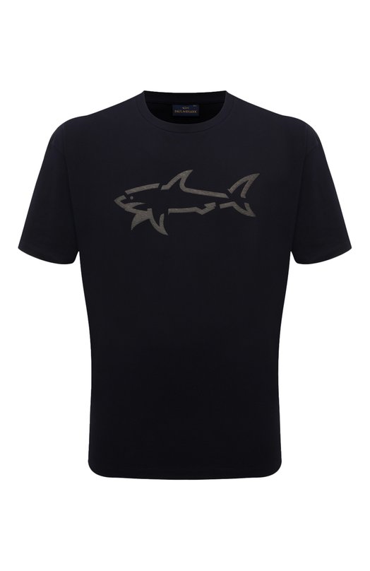 Хлопковая футболка Paul&Shark 14311653/011 Синий 14311653/011