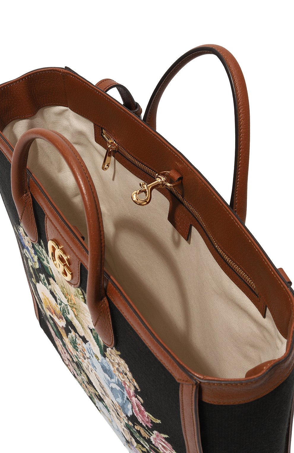 Текстильная сумка-тоут GUCCI, арт. 655607 9ARPG, фото 5