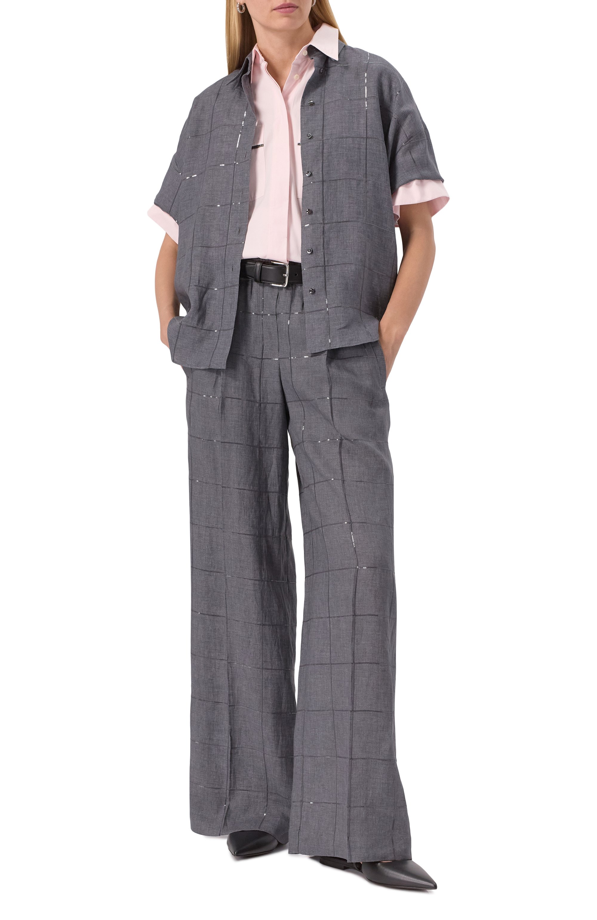 Хлопковая рубашка BRUNELLO CUCINELLI, арт. MW694RA556, фото 2