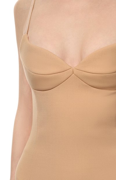 Шерстяное платье CHAPURIN бежевого цвета по цене 105000 руб., арт. D2/19015/27618-м/W22-23, фото 5 Шерстяное платье CHAPURIN, арт. D2/19015/27618-м/W22-23, фото 5