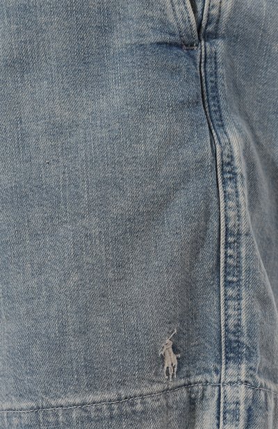 Джинсовые шорты POLO RALPH LAUREN голубого цвета по цене 21250 руб., арт. 710830872, фото 5 Джинсовые шорты POLO RALPH LAUREN, арт. 710830872, фото 5